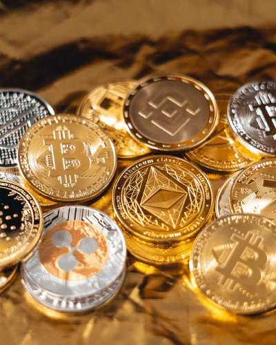 Different crypto coins